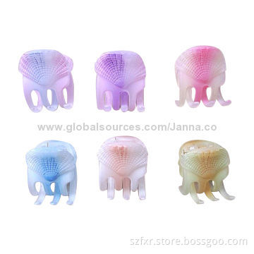 Women Plastic hair claws , available in various colors and designs,